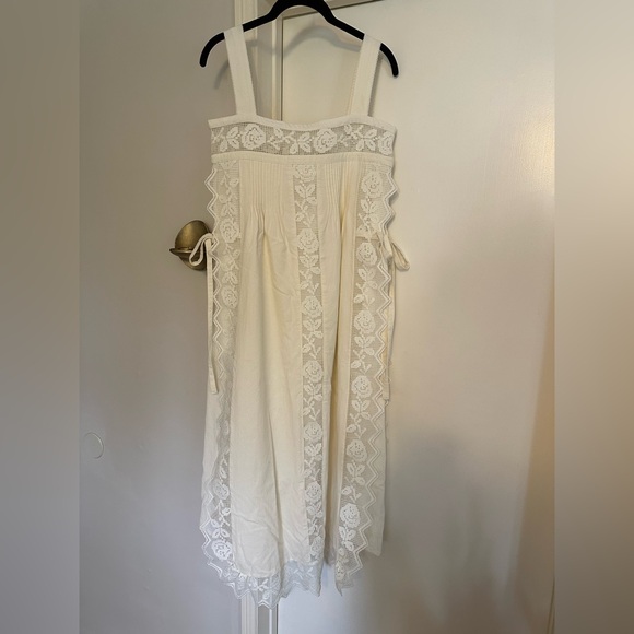 Poppy Lace Trim Dress Size 00 - Picture 6 of 8